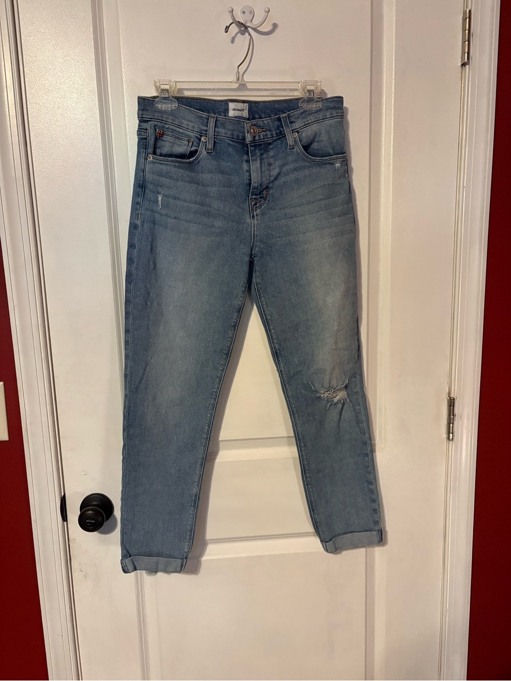 Hudson Natalie Midrise Slim Boyfriend